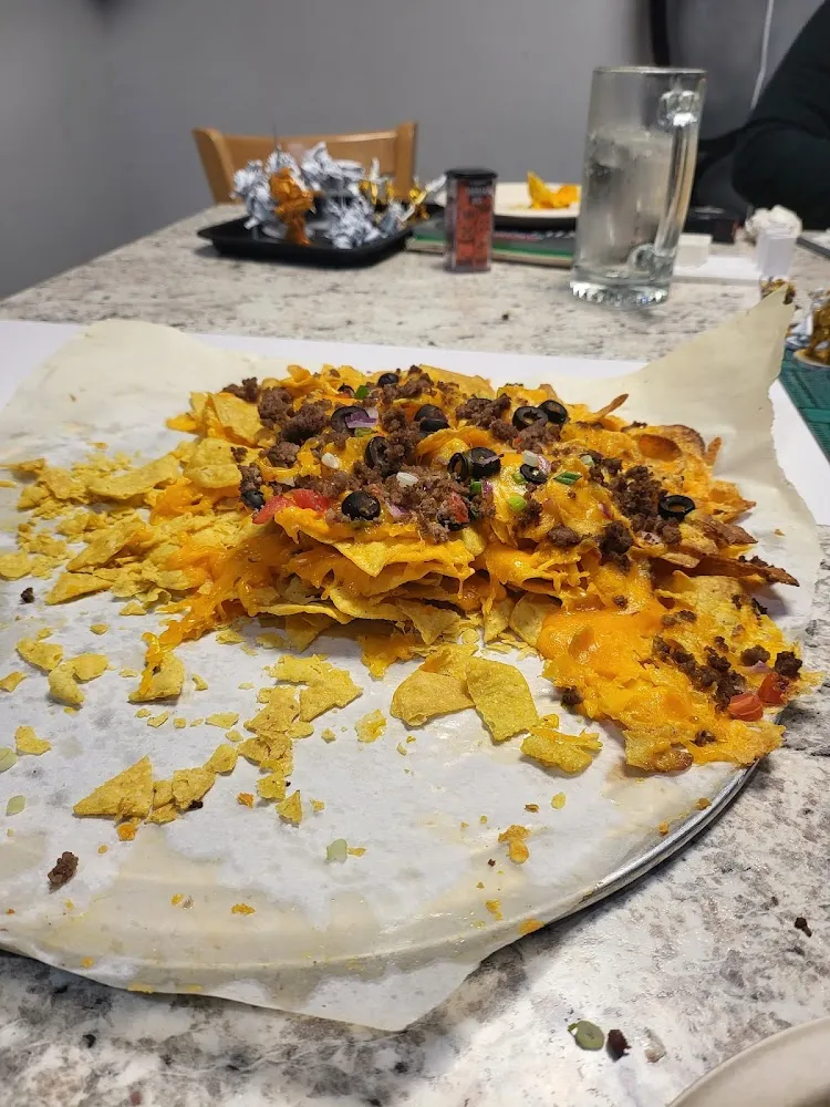 Party Beef and Cheese Nachos